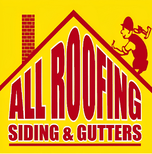 all roofing siding and gutters logo